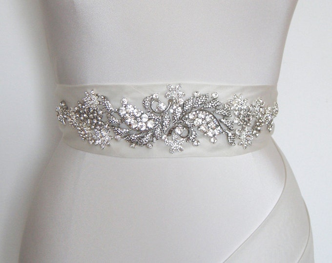 beaded sash belt