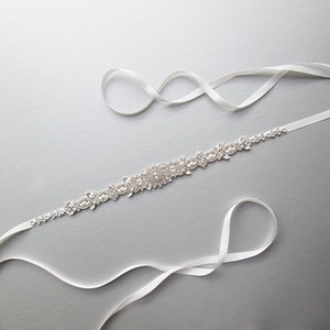 Bridal belt, Wedding belt, Bridal belt sash, Premium European Crystal bridal belt, Bridal beaded rhinestone belt, Bridal crystal belt sash image 10