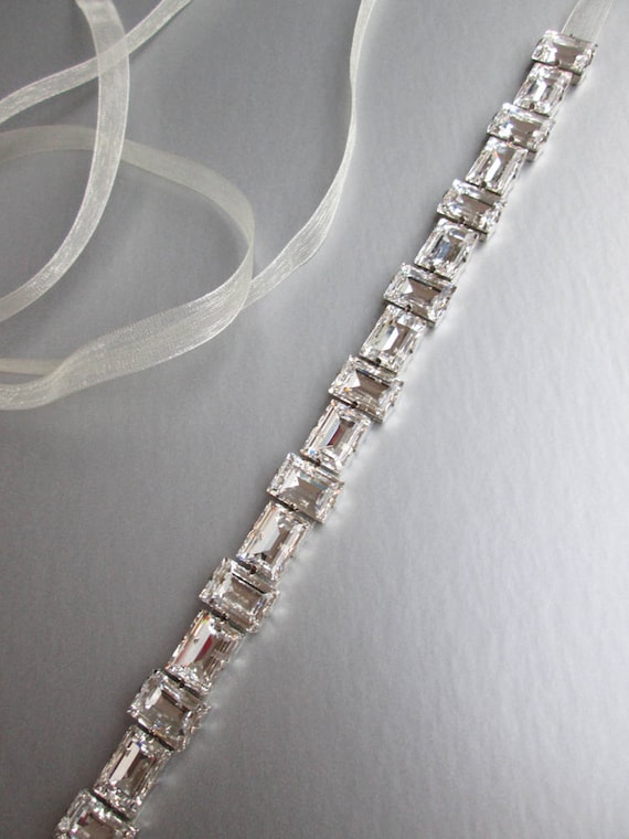 Bridal belt, Crystal bridal belt sash, Bridal belt sash, Bridal crystal sash in gold or silver, Wedding belt in gold or silver