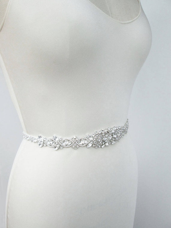 Wedding belt, Bridal belt sash, Crystal belts sashes, Bridal belt, Bridal beaded rhinestone belt, Bridal crystal belt full length