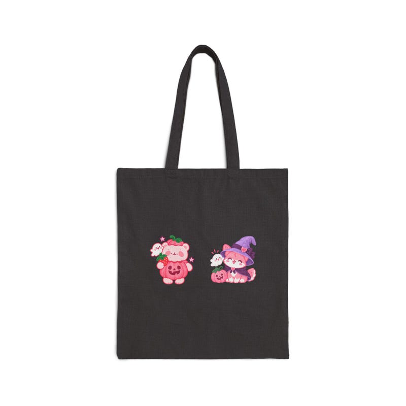 Halloween Friends trick-or-treat tote