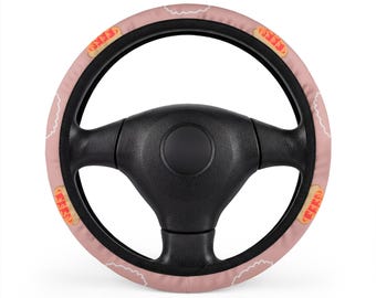 Car Steering Wheel Cover Cute Capy Sushi