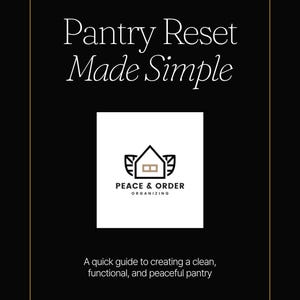 Pantry Reset Made Simple