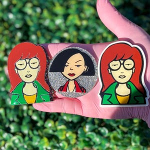 Daria Badge Reel | 90s Cartoon Vibes Reel | Millennial, Nostalgia Badge Reel | Reels & Charms Co.