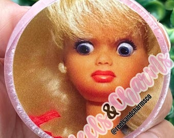 Porta badge meme / Porta badge da lavoro / Ufficio infermieristico/insegnante / Reels & Charms Co.