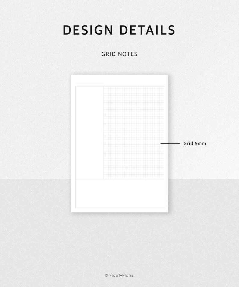 Cornell Notes Printable A4 US Letter | Lined Blank Grid Study Template ...