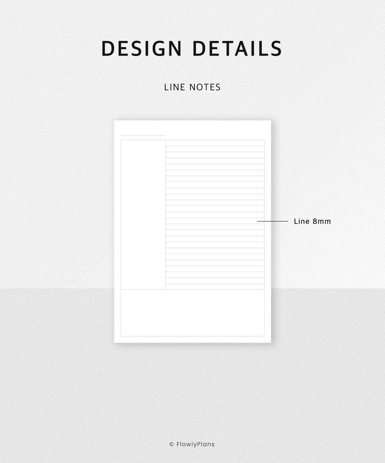 Cornell Notes Printable A4 US Letter | Lined Blank Grid Study Template ...