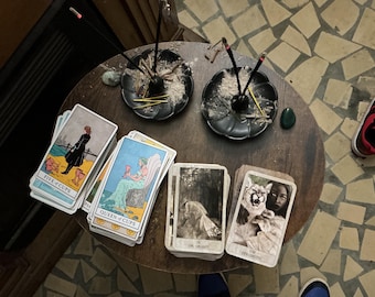 Read the Flame, Feel the Truth Spiritual Tarot or Oracle Reading by Divine CandI