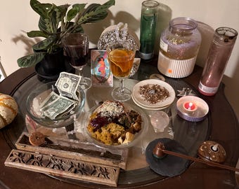 Custom Altar Work  Money, Love, Protection, Ancestor Offerings + Miracles