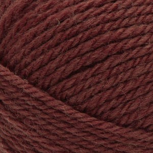 Merino Wool Felt Hat: Unisex Winter Beanie Brown