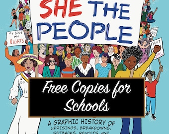 She the People by Jen Deaderick. This listing is for a free copy of this book to be sent to US Schools. (Limit 2 books per school)