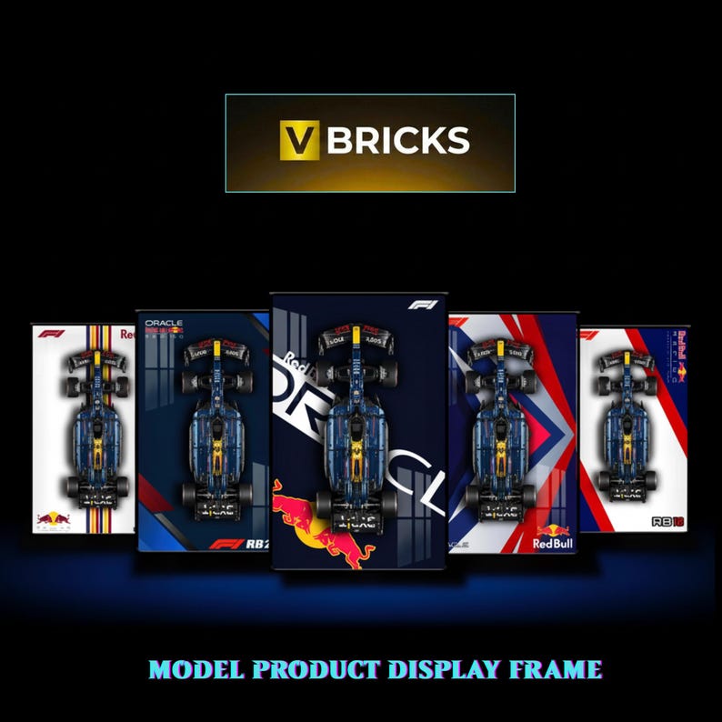 Lego Formula Frame LEGO Formula 1 Speed Champions Display Frame - Collectible Cars ...