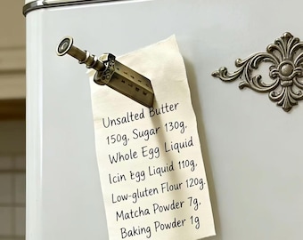 Bronze Knife Magnet – Hand-Cast Miniature Sword with Chinese Calligraphy, Decorative & Functional Metal Holder