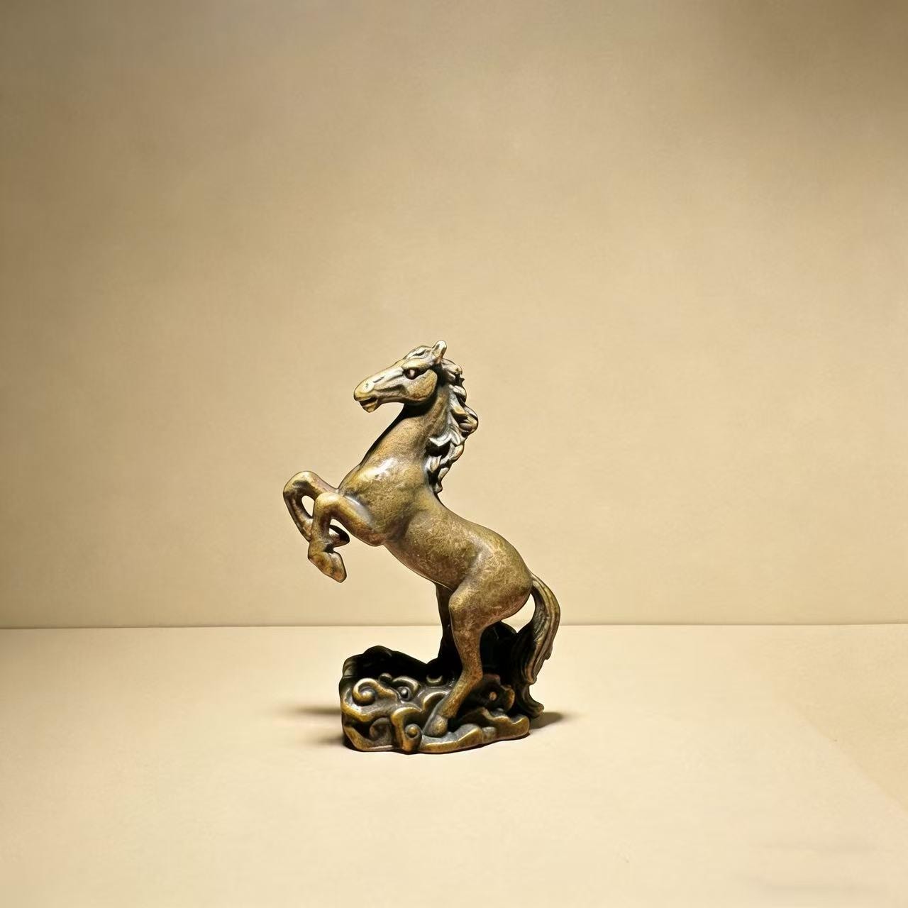 Antique Bronze Horse Statue - Etsy