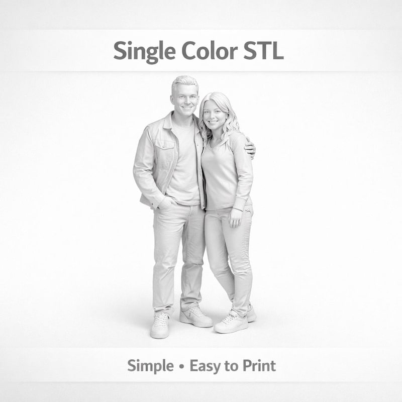 3d Portrait Customization - Etsy