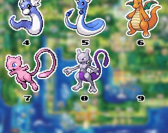 Pkmn Waterproof Vinyl Stickers Set 18