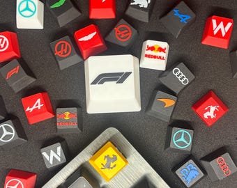 Formula 1 Team Keycap | Mechanical Keyboard ESC Key | F1 Fan Gift