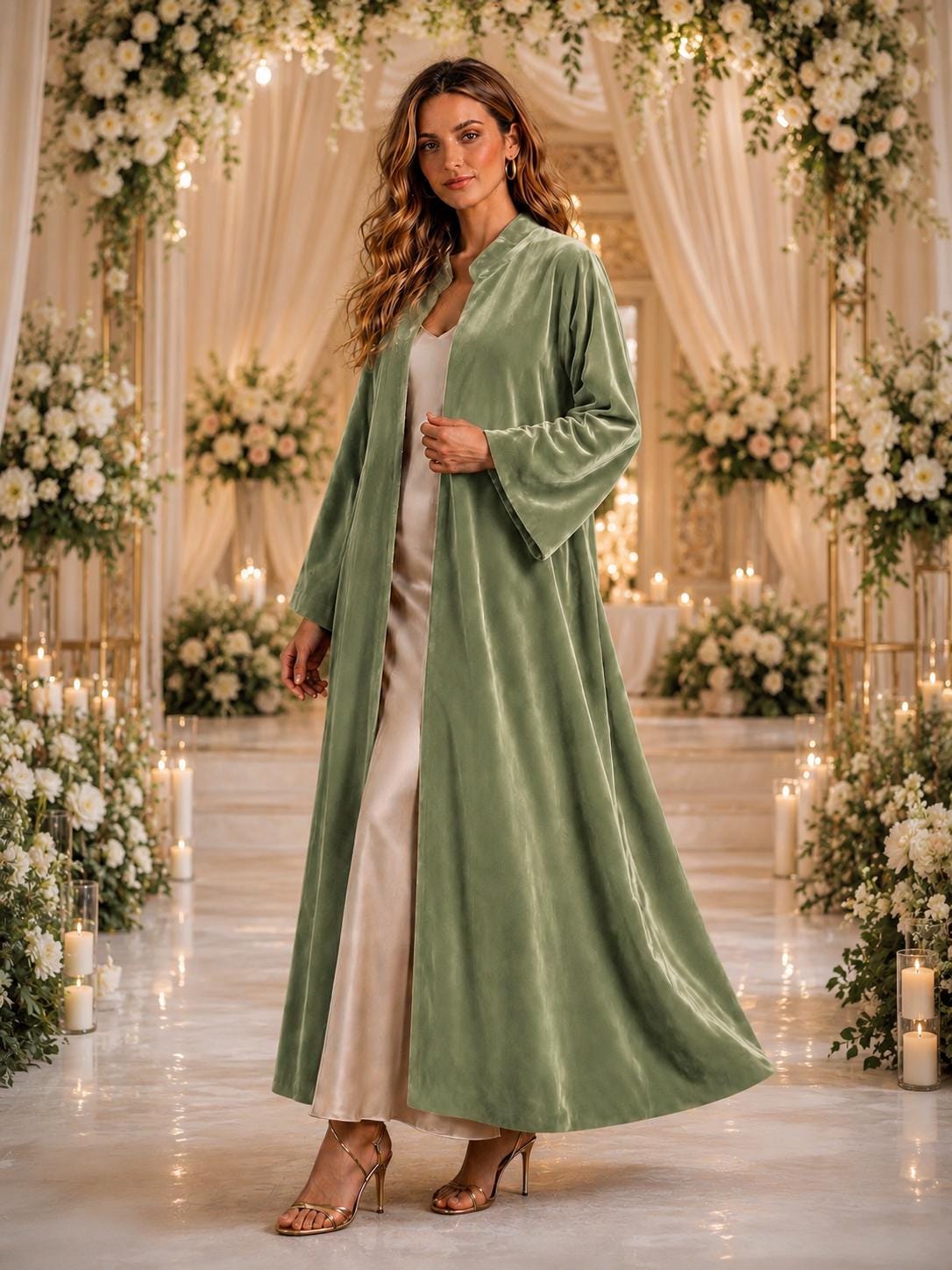 green velvet dress etsy Nocturnal Green Ruched Mini Dress With Sash – Club L London main image 1