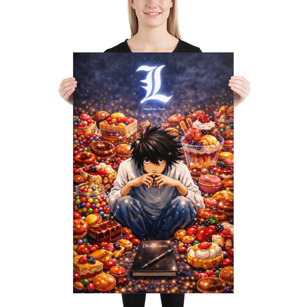 Death Note L Poster - Etsy