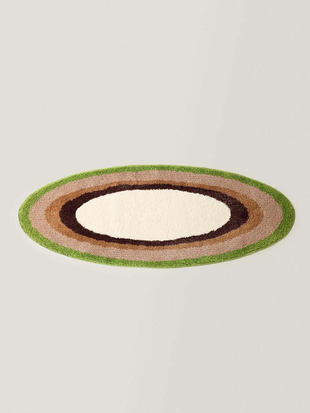 Color Blocks Kitchen Rug Oval Color Block Area Rug, Bauhaus Style, Kitchen Runner(47.24x17.72in ...