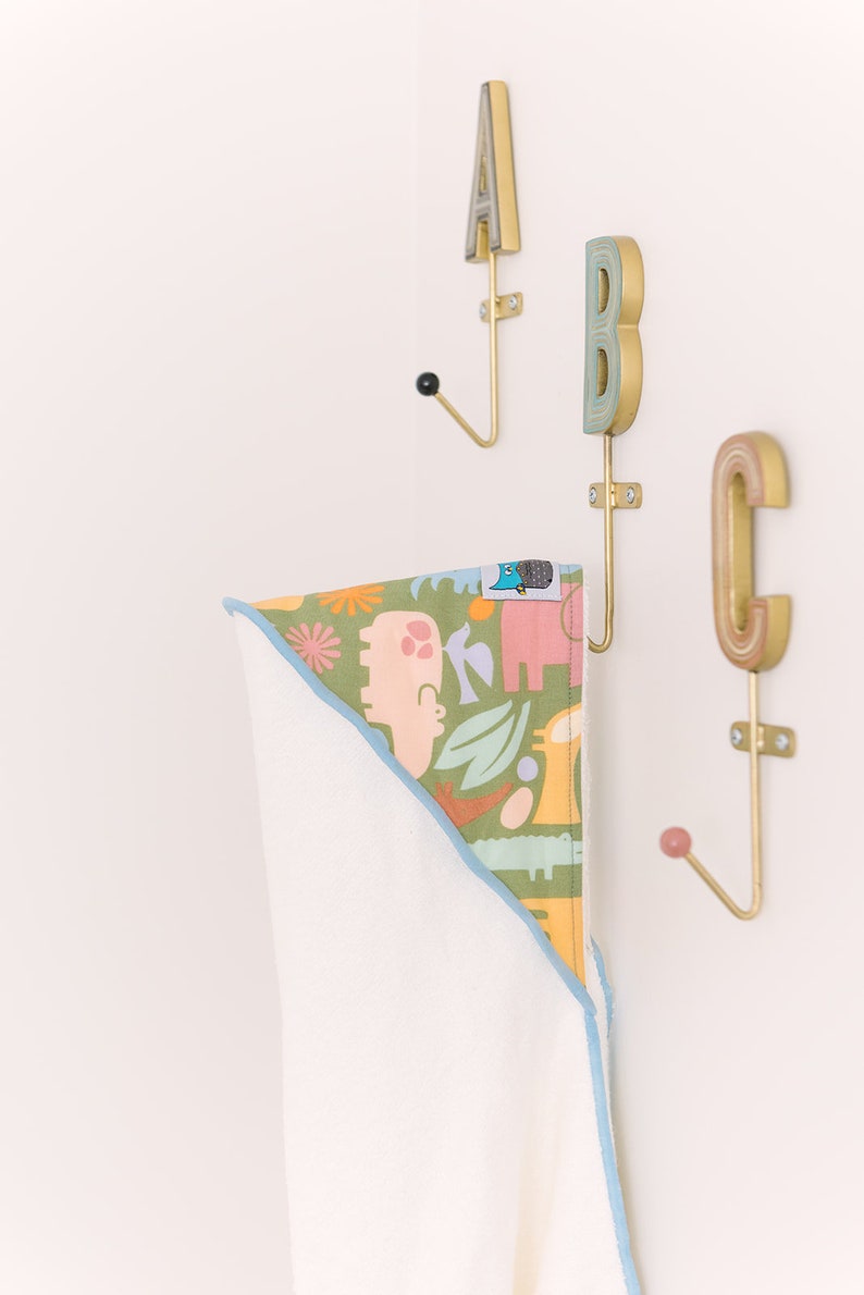 Bamboo Hooded Towel Baby Hooded Towel Gender Neutral Baby Etsy