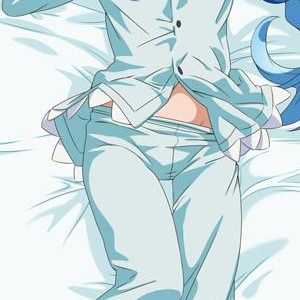 Konosuba Anime Kroppskudde Dakimakura (20" x 63" tum) [Välj Aqua eller Megumin] Stor Superbekväm bild 2