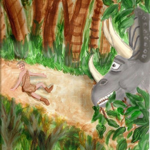 Personalized / Photo Dinosaur Storybook .....The Land of the Dinosaurs image 4