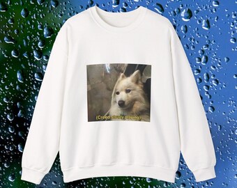Sweat à capuche mème chien inspiré d'un groupe Creed drôle