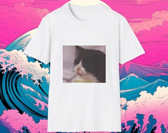 T-shirt drôle de bande de Creed inspiré de chat meme t-shirt