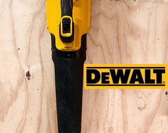DeWalt Trimmer and Blower Wall Mount for  DCST922 DCBL722 3D Printed Garage Organizer Tool Holder Rack Storage