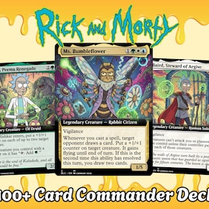 Rick and Morty Mtg Cards - Etsy