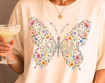 Subtle Mandala Antitrump Flower Butterfly FDT Shirt, Floral Feminist Shirt, Political Protest Resist Hidden Message Subtle FDT Sweatshirt