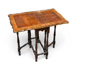 William and Mary Style Dropleaf Table