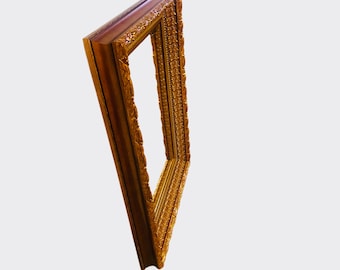 Large Carved Gilded Wall Mirror