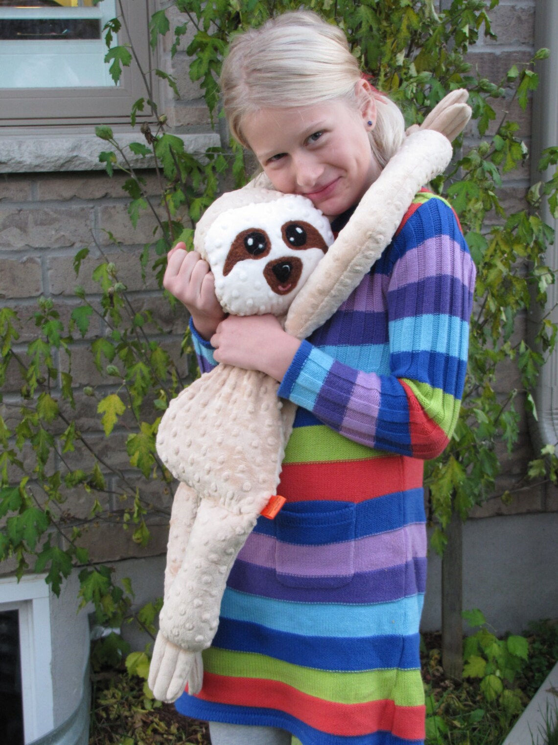 Plush Sloth HEATING PAD Pattern Instant Digital Download Etsy