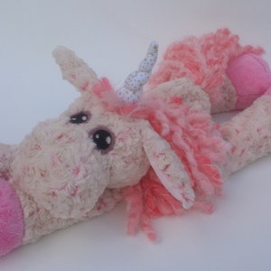 Plush Unicorn, Horse or Donkey HEATING PAD Pattern - Digital Download