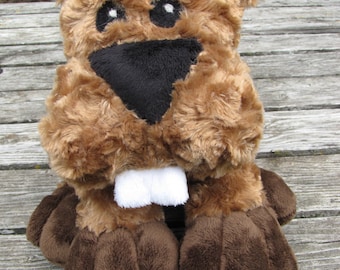 Beaver STUFFED ANIMAL Sewing Pattern - Digital Download