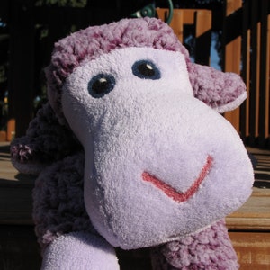 Sheep STUFFED ANIMAL Sewing Pattern - Digital Download