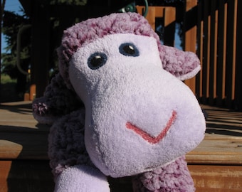 Sheep STUFFED ANIMAL Sewing Pattern - Digital Download