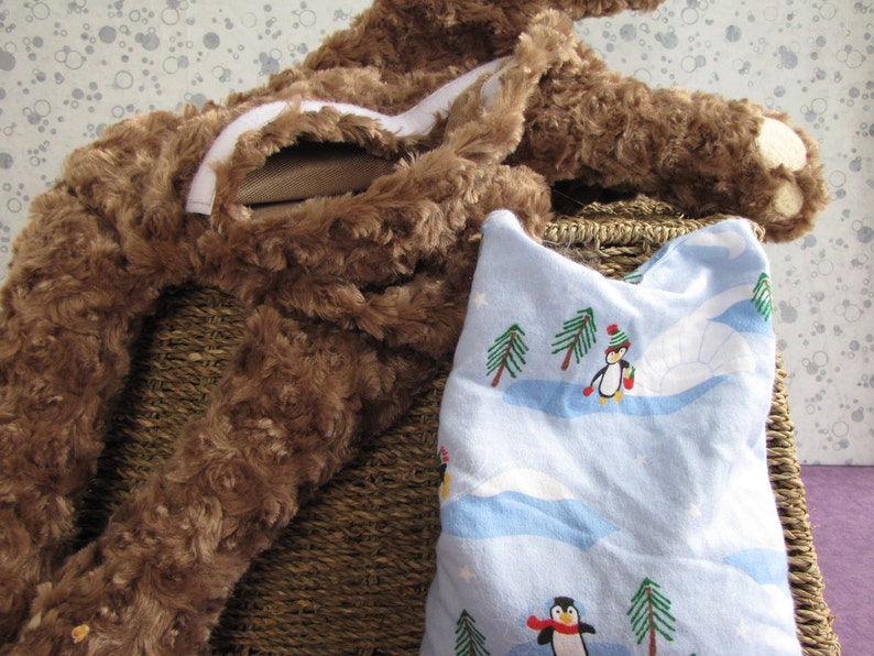 Plush Bear HEATING PAD Sewing Pattern Instant Digital Etsy