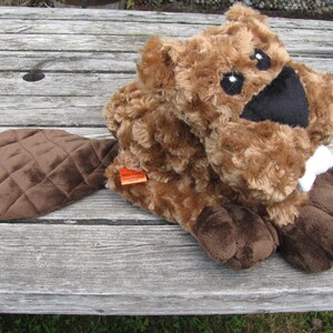 Canada COMBO STUFFED ANIMAL with Moose and Beaver Sewing Patterns - Digital Download image 2