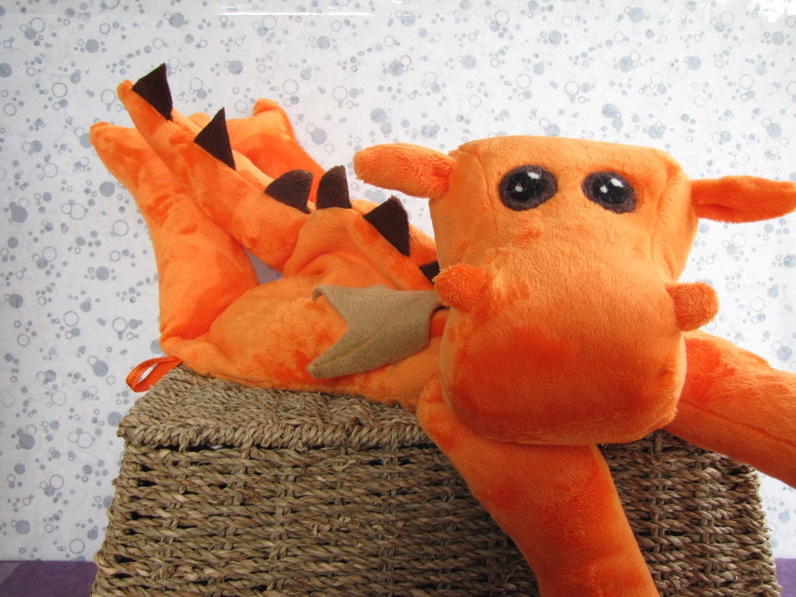 Plush Dragon HEATING PAD Pattern Instant Digital Download Etsy