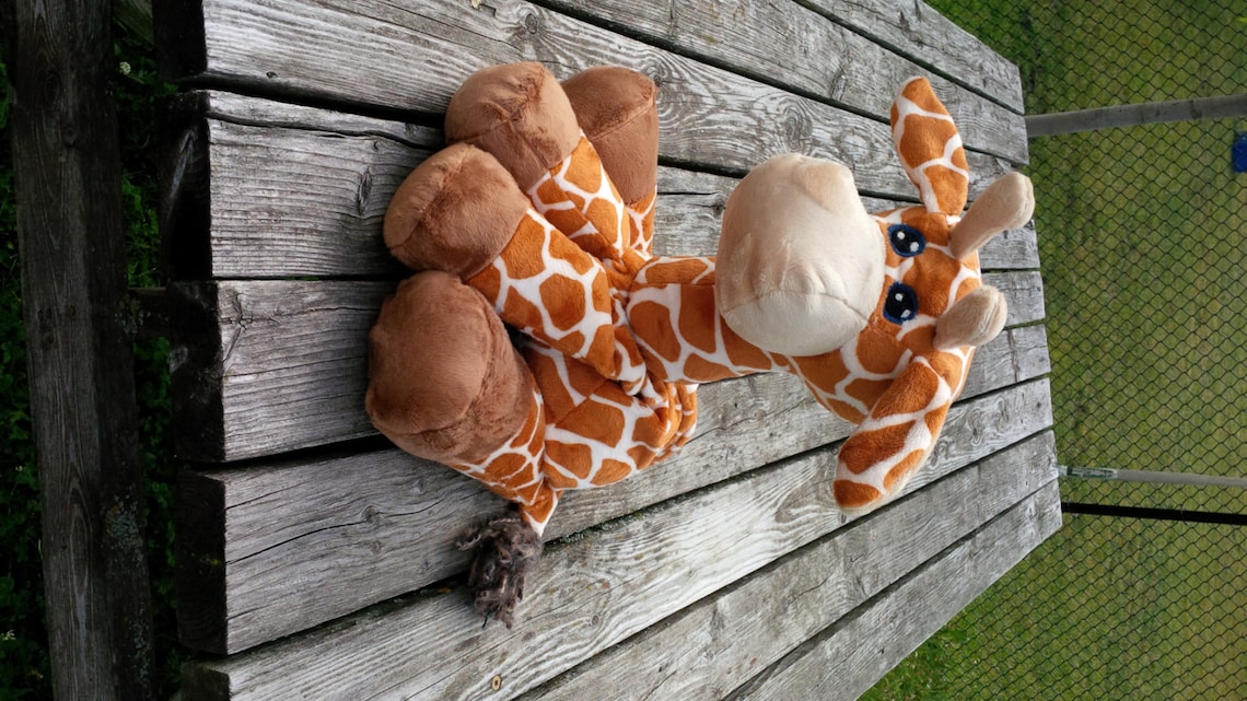 Giraffe STUFFED ANIMAL Sewing Pattern Digital Download Etsy Canada