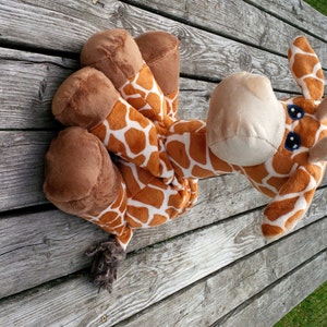 Plush Giraffe HEATING PAD Sewing Pattern - Digital Download