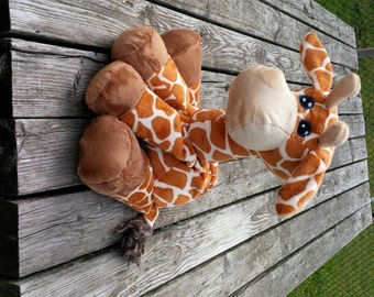 Plush Giraffe HEATING PAD Sewing Pattern - Digital Download