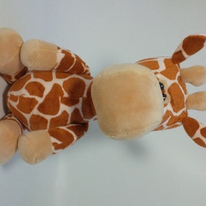Giraffed Stuffed Animal Sewing PATTERN