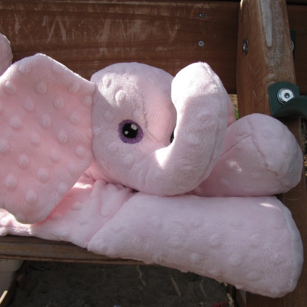 Elephant STUFFED ANIMAL Sewing Pattern - Digital Download