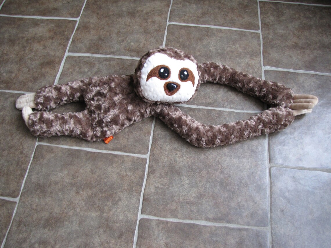 Plush Sloth HEATING PAD Pattern Instant Digital Download Etsy