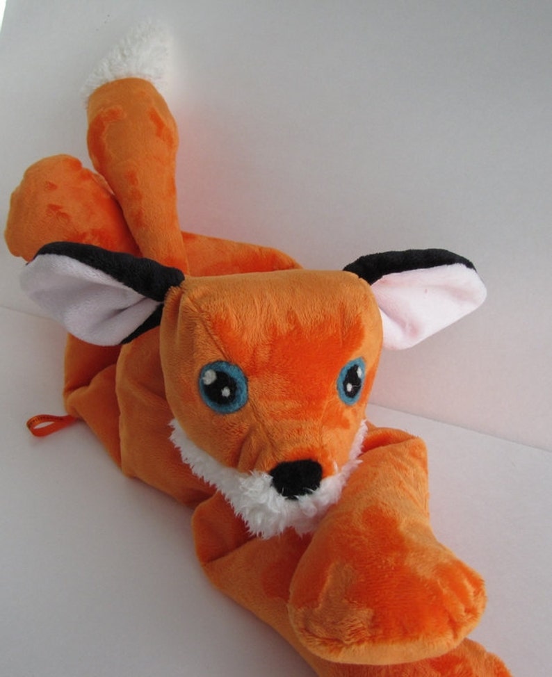 Plush Fox HEATING PAD Pattern Digital Download Etsy UK