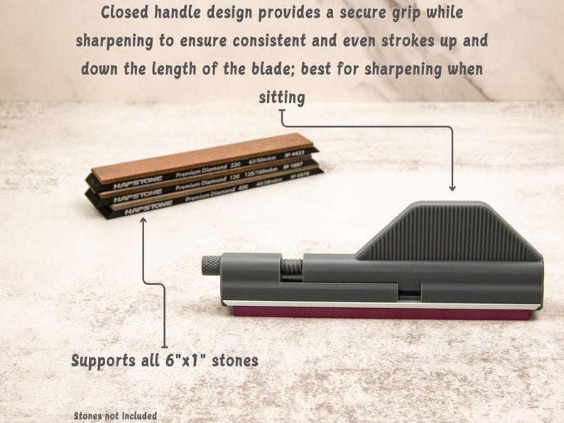 Stone Holder for Work Sharp Professional Precision Adjust Knife